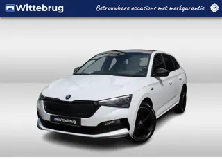 Škoda Scala 1.0 TSI 110pk Monte Carlo DSG Automaat / Panorama dak / Navigatie by APP / LM 17 inch / 
