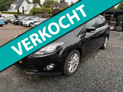 Ford Focus Wagon 1.0 EcoBoost Titanium ECC NAVI CRUISE LEDER LMV *MOTORPROBLEEM*
