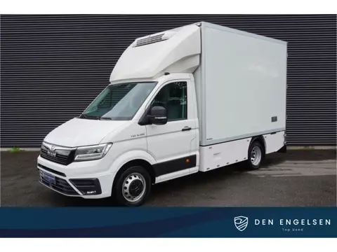 MAN TGE 6.180 180pk Automaat 5500kg koelwagen Thermo King Vleeshaken Lift Luchtvering Apple Carplay 