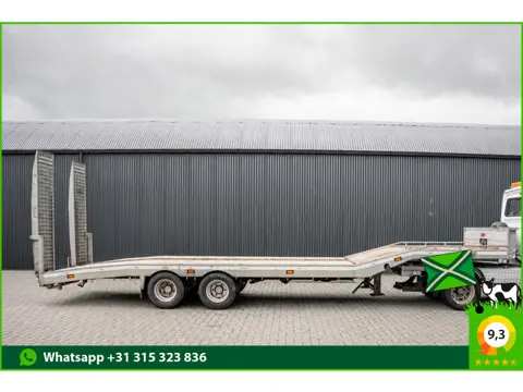 VELDHUIZEN P47-2 | Oplegger | Kuip | Dieplader | Max Mas. 10T | Elektrische lier | Oprijplaten