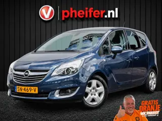 Opel Meriva 1.4 Turbo 140pk Aut. Cosmo Trekhaak/ Stoel-stuurverwarming/ Camera/ Cruise control/ Clim