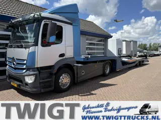 Mercedes-Benz ANTOS Trekker + oplegger (voertuig transporter)