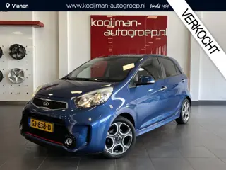 Kia Picanto 1.2 CVVT SportsLine Stoel en stuurverwarming| Nederlandse auto| BOMVOL Opties|
