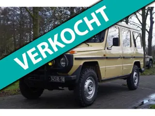 Mercedes-Benz G-klasse GD 300 First Owner, First Paint, UNRESTORED MUSEUMPIECE SOLD/VERKAUFT/VENDU