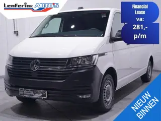 Volkswagen Transporter 2.0 TDI 110 pk L2H1 Airco, Achterklep, Camera Opbergkasten Laadruimte, PDC ac