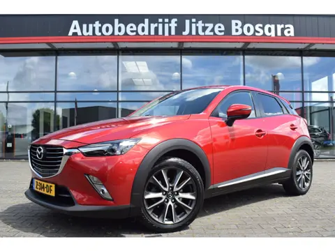 Mazda CX-3 2.0 SkyActiv-G GT-M LED | Zwart Leder | Full Map Navi | Keyless | Camera | 18 Inch LMV