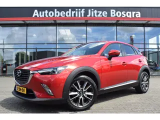 Mazda CX-3 2.0 SkyActiv-G GT-M LED | Zwart Leder | Full Map Navi | Keyless | Camera | 18 Inch LMV