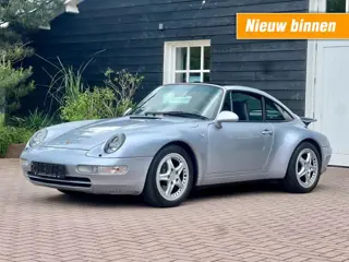 PORSCHE 911 993 Targa Â 1996 Â Polar Silver Metallic Â Duits geleverd - NL registratie. - Just Arrived! 