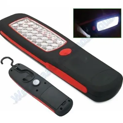 Draagbare Led werklamp 24 Led met haak en magneet