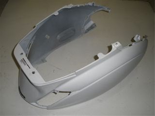 Motorscherm achterframekap zip-2000 wit 2eh