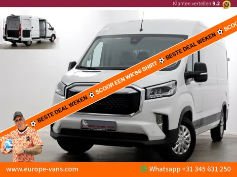 Maxus eDeliver 9 L3H2 72kWh WLTP Range 280km 100% Elektrisch Airco/Camera/ACC NIEUW 02-2024