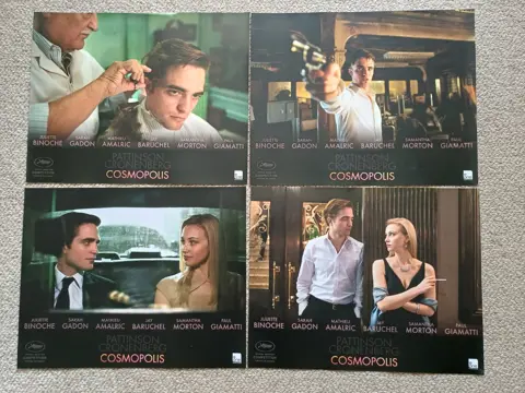 COSMOPOLIS lobbycard set.