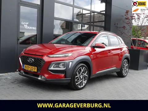 Hyundai KONA 1.6 GDI HEV Fashion Design Sky Automaat (Navi,Camera,AdaptCruise,Stuur+Stoelverwarming/