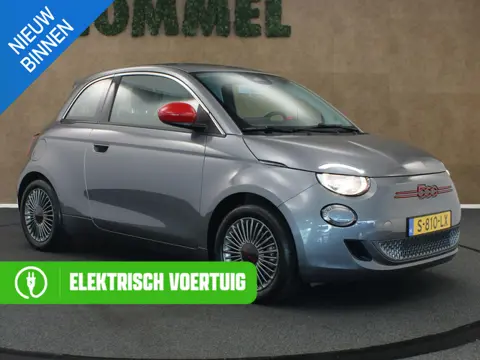 Fiat 500 RED 42 kWh - ORIGINEEL NEDERLANDSE AUTO - 3 FASE LADEN - CLIMATE CONTROL - BLUETOOTH - DAB 
