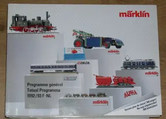 Marklin 1992-1993 hooftcatalogus