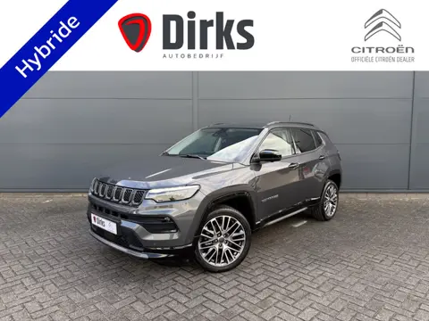 Jeep Compass 1.5T e-Hybrid Summit (Leder incl verwarming/koeling/geheugen - Elektrische Klep - Adapt