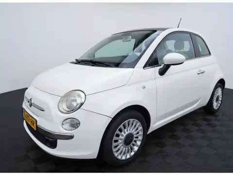 Fiat 500 1.2 Lounge | Airco | panorama (bj 2010)