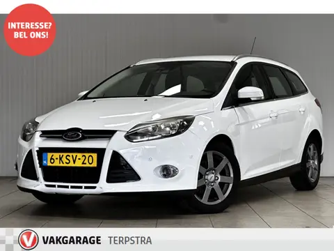 Ford FOCUS Wagon 1.6 TDCI Titanium/ D-Riem verv: 183.000 KM!/ 16'' LMV/ Lane-Assist./ Keyless-GO/ Na