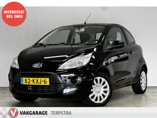 Ford Ka 1.2 Titanium/ Airco/ C.V. Afstand/ Elek. pakket/ Isofix/ Radio-CD AUX/ Mistl./ Getint glas/ 