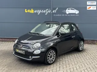 Fiat 500 C 1.2 Lounge Cabrio *airco *bluetooth *p-sensor *16