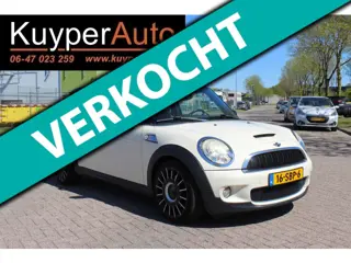 Mini Mini Clubman 1.6 Cooper S automaat pano leder sensoren airco