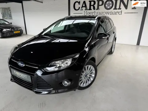 Ford Focus Wagon 1.6 EcoBoost Titanium 2012 182PK Cruise Half leer Clima Parkpilot