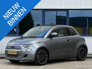 Fiat 500 C La Prima 42 kWh l Leer l ACC l Lane Assist l Camera l CarPlay l
