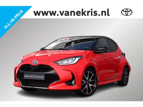 Toyota Yaris 1.5 Hybrid Launch Edition, Head Up Display, Stoelverwarming, stuurverwarming, Apple Car