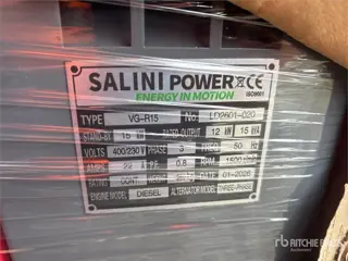 Salini VgR15 Generator Set (bj 2026)