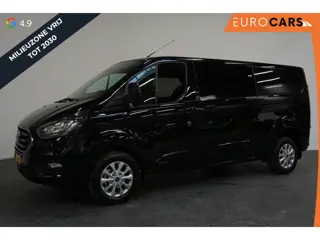 Ford Transit Custom 300 2.0 TDCI L2H1 Limited Dubbele cabine  Navi| Airco| 2 Schuifdeuren | Trekhaak
