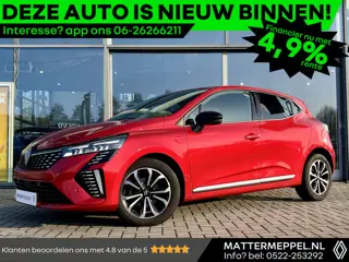 Renault Clio 1.0 TCe 90 GPF Techno | 360 Camera | Fabrieksgarantie 6-3-2028 | Adaptieve Cruise Contr