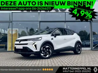 Renault Captur 1.6 E-Tech Full Hybrid 145 Techno | Stoel+Stuurverwarming | Climate Control | Draadlo