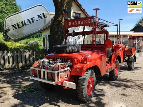 Jeep Willys Nekaf M38a1 Brandweer auto