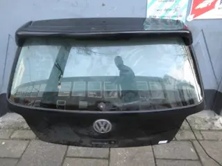 VW Golf 4 3drs 1997/2003 Achterklep Zwart kleurcode C9Z