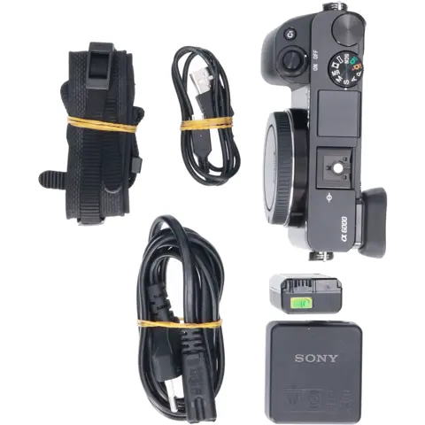Tweedehands Sony A6000 Body Zwart CM7020