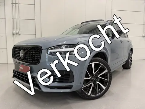 Volvo XC90 T8 Recharge AWD R-Design PANO/LUCHTVERING/TREKHAAK/GOOGLE/SOH 98%/HEAD-UP/360CAMERA/21"/H