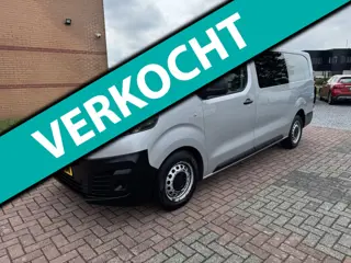 Citroen JUMPY 2.0 BlueHDI 120 Club XL DC S&S 5 Pers, Euro 6, Dubbel cabine, Trekhaak, Marge, L3H1