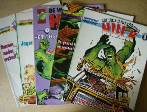 De hulk albums adv 1580