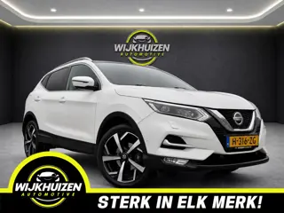 Nissan Qashqai 1.3 DIG-T Tekna met Panorama dak !!! 19 Inch !!! Leder !!! Cruise !!!