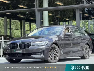 BMW 5-serie Touring 530e Business Edition Plus 292PK | Cruise Control adaptief | Navigatie | Lederen