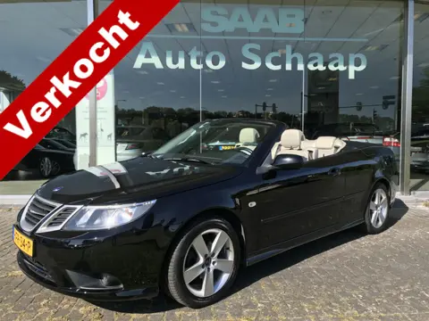 Saab 9-3 Cabrio 1.8t Vector | Rijklaar incl garantie | M2008 Stoelverwarming Leer Parkeersensoren