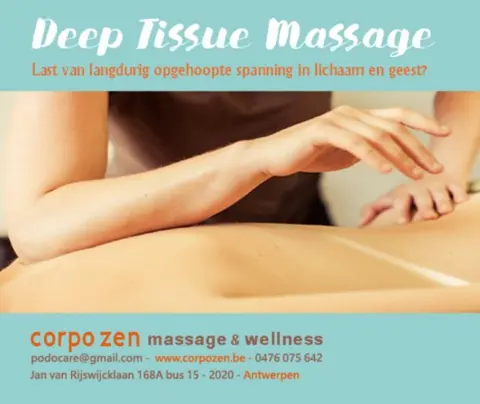 Deep Tissue Massage in Antwerpen