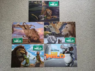 THE WILD lobbycard set.