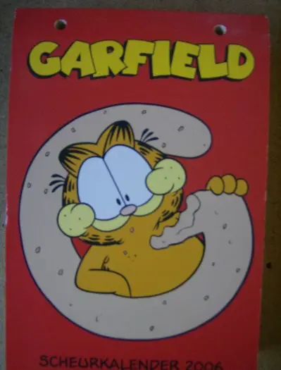 Garfield scheurkalender 2006 adv 1721