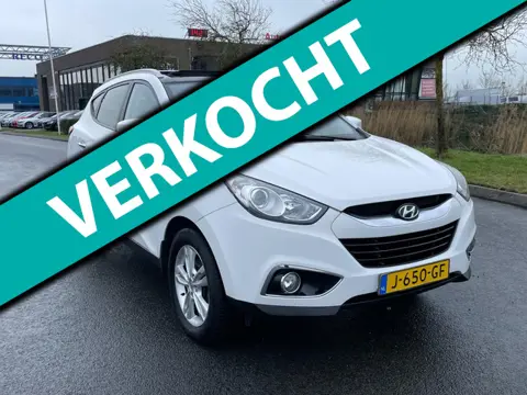 Hyundai Ix35 2.0i 4WD Style, Aut, Pano, Cam, Navi, Stoelverw, Leder, Climate/Cruise, Lmv, Pdc, Goed 