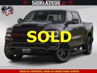 Dodge Ram BLACK OPS | 5.7 V8 4x4 | SPORT NIGHT EDITION | PANORAMA DAK | COMFORT STOELEN | 22 INCH WI