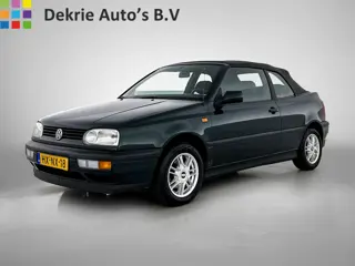 Volkswagen Golf Cabriolet 1.8 1ste eigenaar NL auto 100% Documentatie / Stuurbekrachtiging / Lmv. / 
