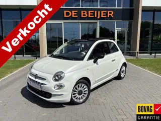 Fiat 500C 0.9 TwinAir Turbo Lounge VERKOCHT (bj 2015)