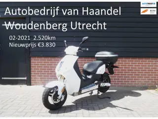E-Max Bromscooter Elektrische scooter 140-150 actieradius zgan V120LD+ duitse top kwaliteit 02-2021 
