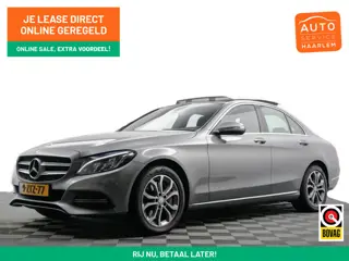 Mercedes-Benz C-Klasse 350 e Prestige Plus Aut- Panoramadak, Burmester, Sport Leder, Camera, Keyless